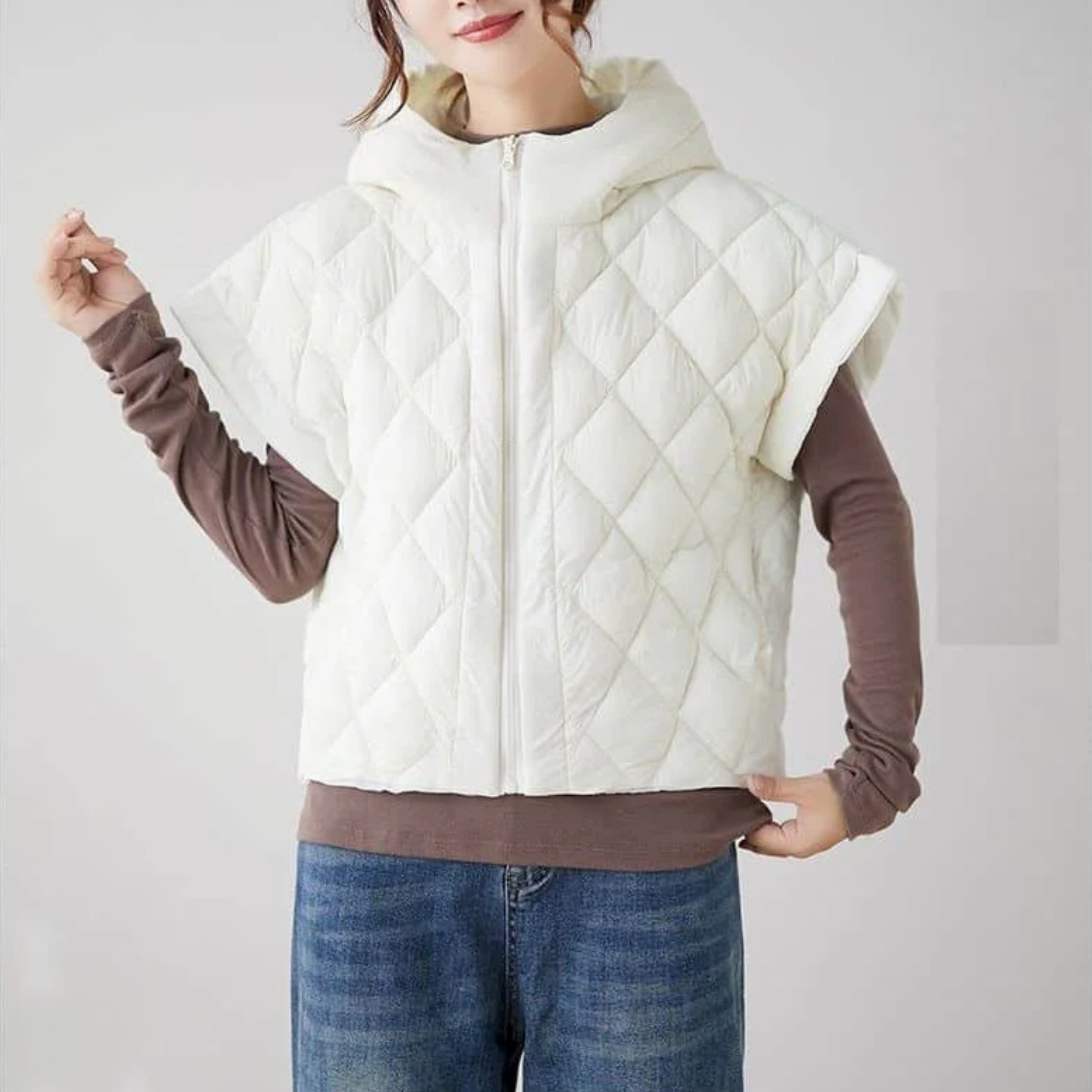Oslo Quilted Cap Sleeve Vest