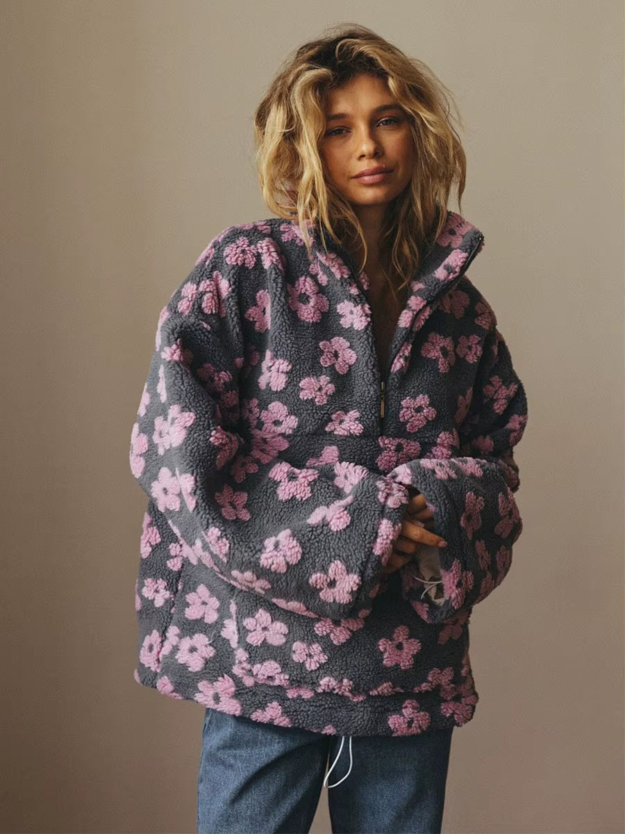 Wildflower Half-Zip Pullover