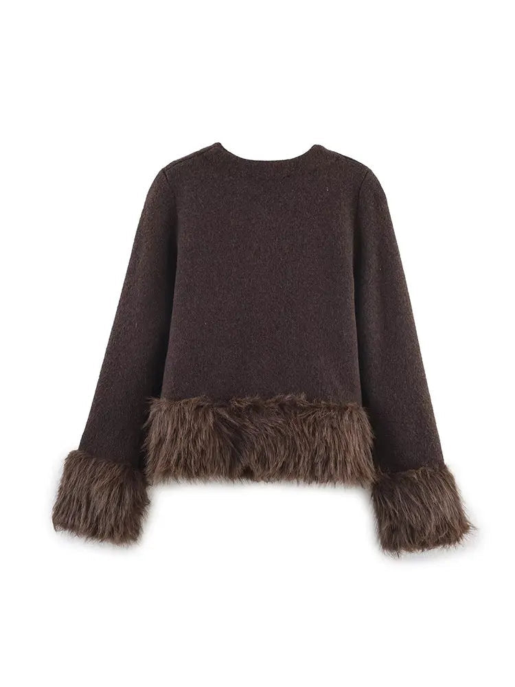 Margot Fur-Trim Jacket