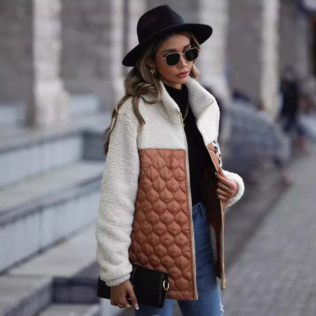 Feroce Quilted Sherpa Jacket